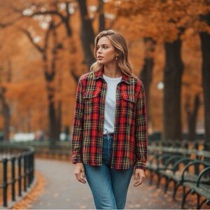 Ralph Lauren Soft Flannel Top - 12